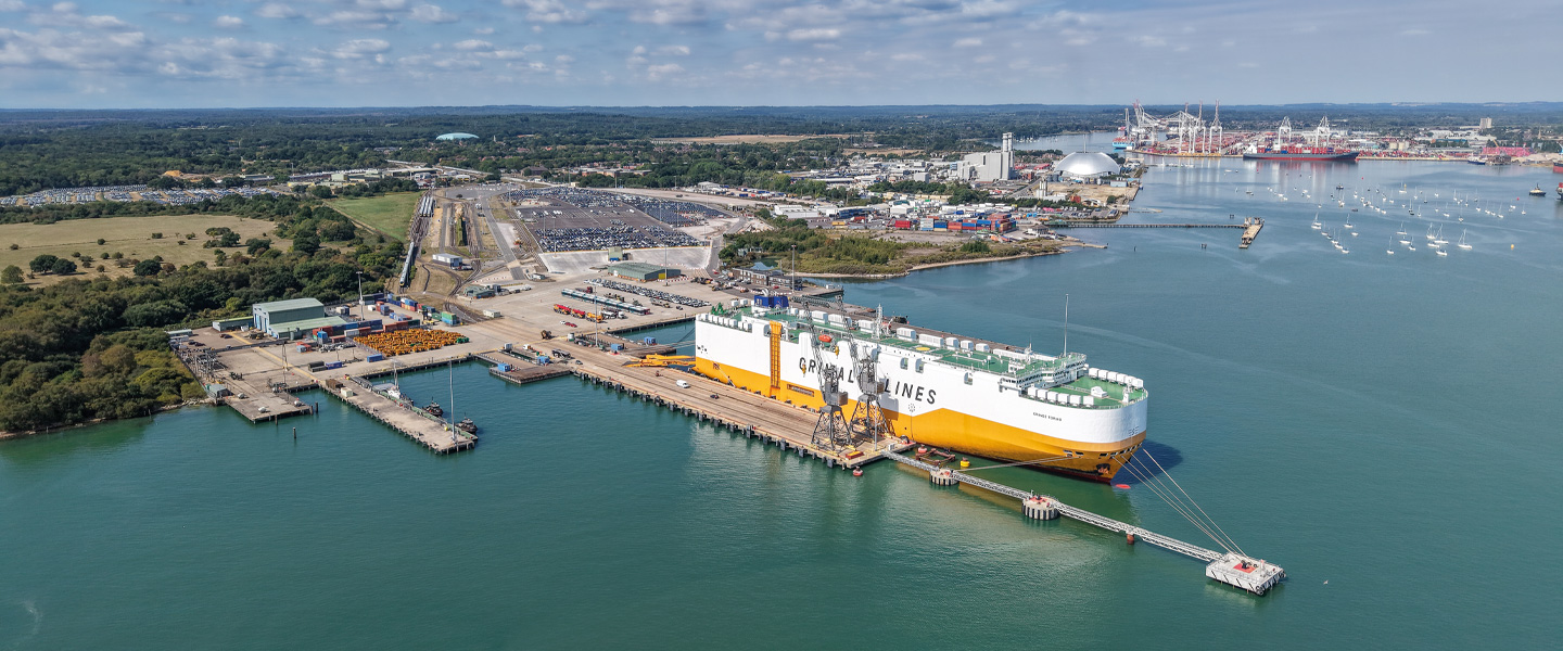 The existing Solent Gateway site.