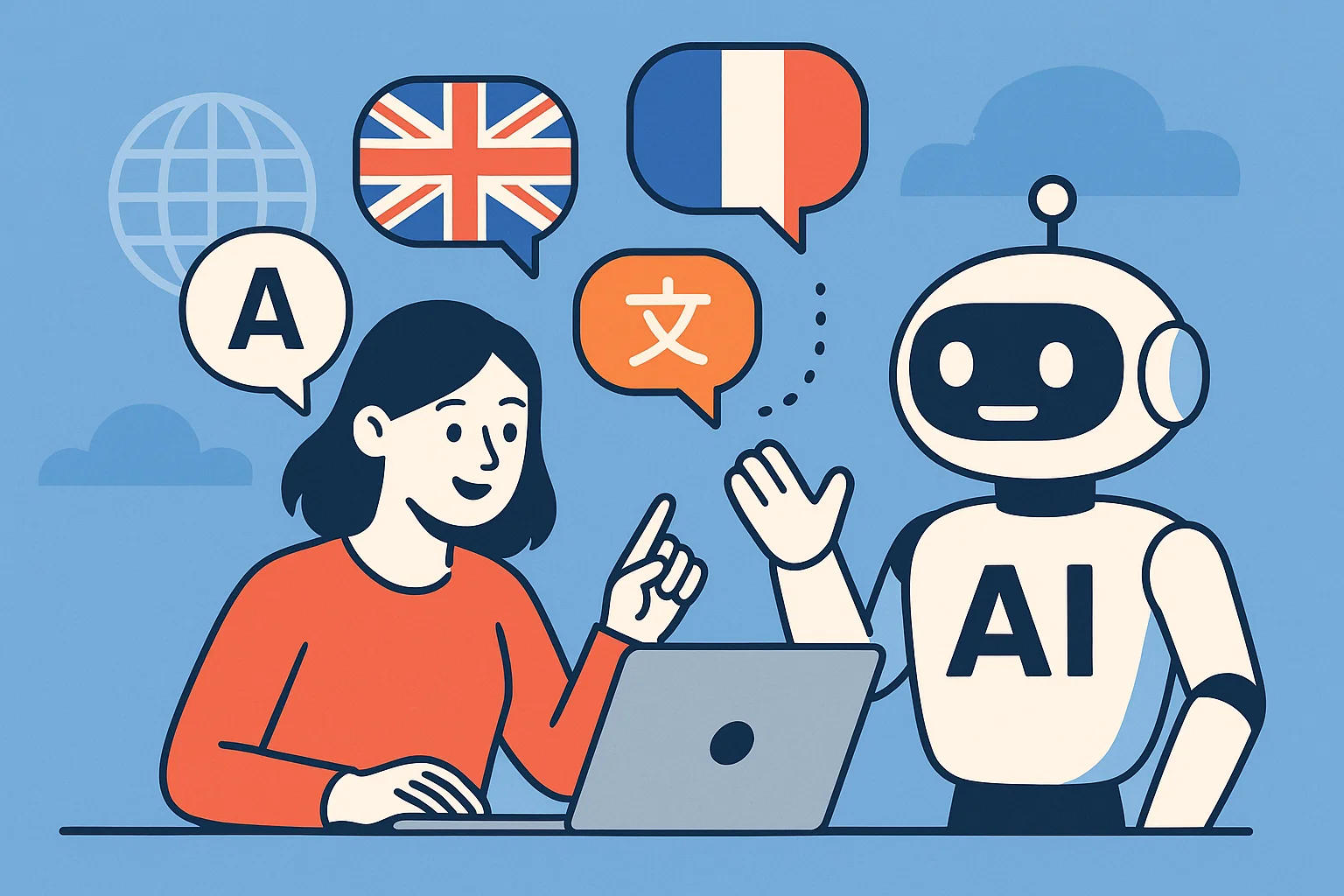 Comment apprendre une langue avec l'IA ?