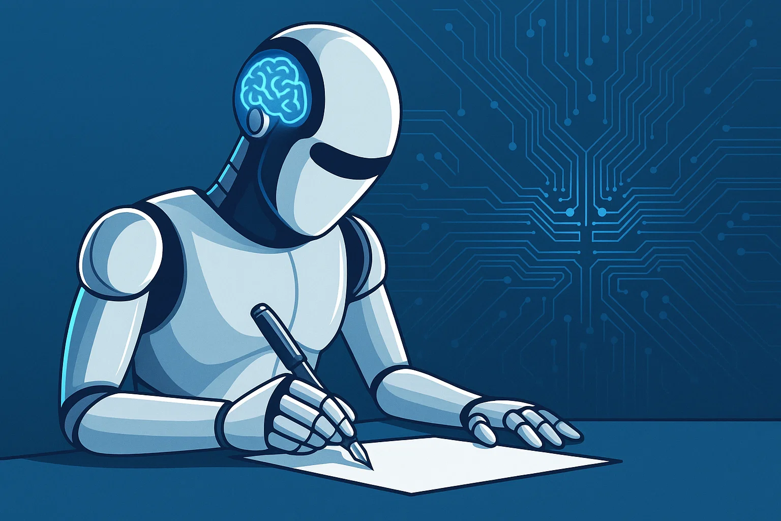 Intelligence artificielle pour écrire une lettre