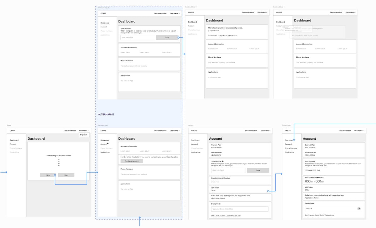 Low-Fidelity Wireframes