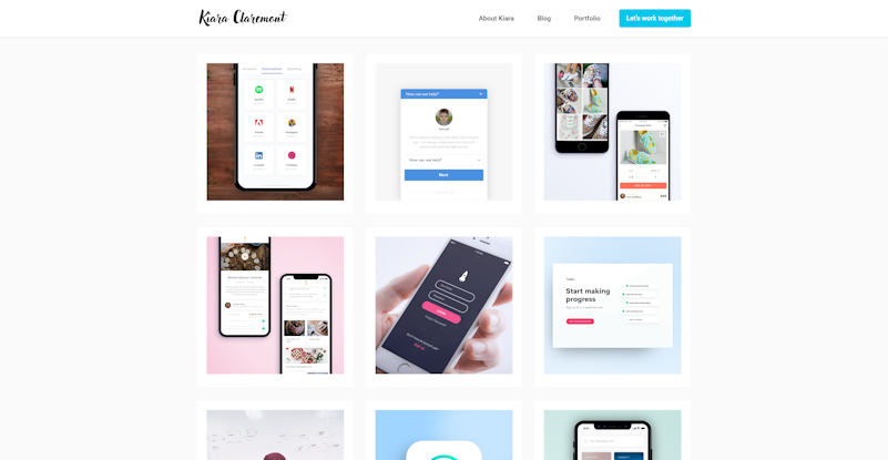 Kiara UX Design thumbnail
