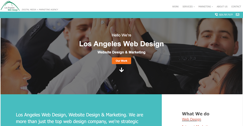 Los Angeles Web Design thumbnail