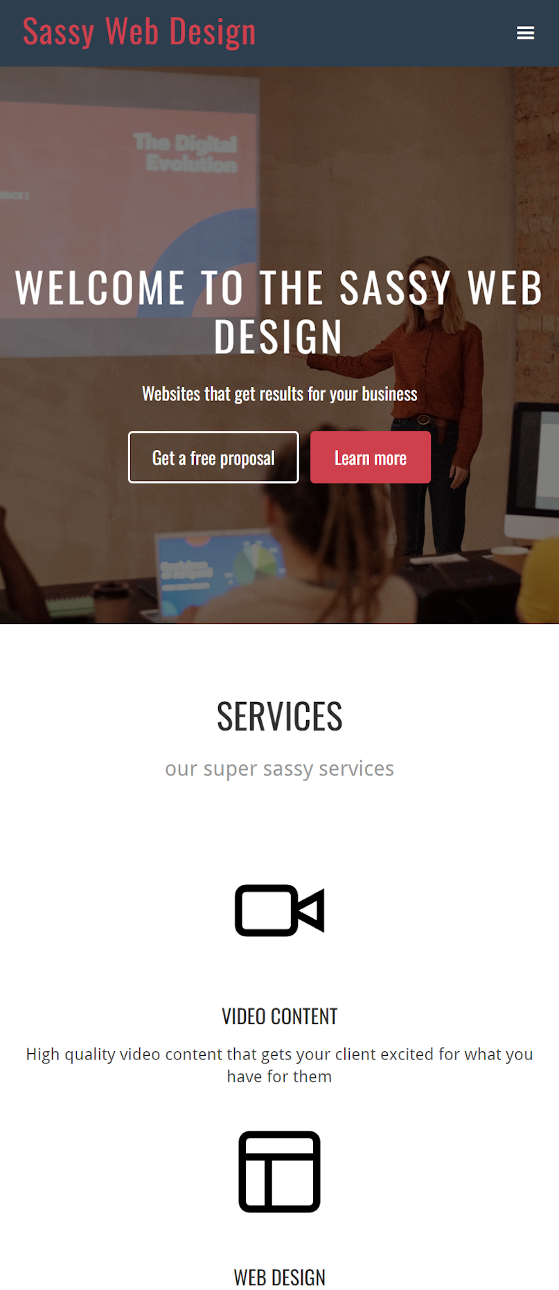 Sassy Web Design thumbnail