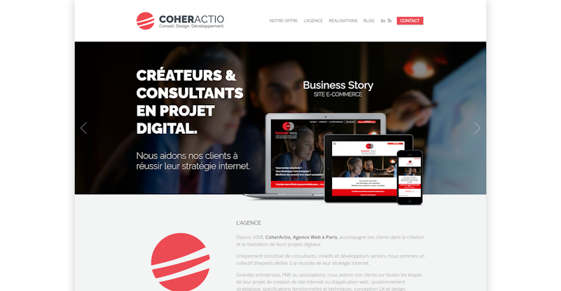Agence Web CoherActio thumbnail