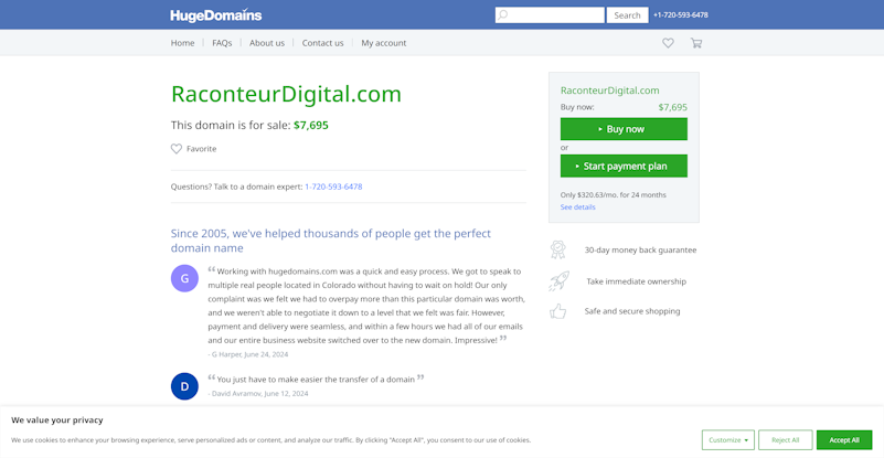 Raconteur Digital thumbnail