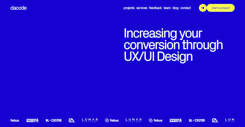 daCode: Your Creative Web3 Design & UX Agency thumbnail