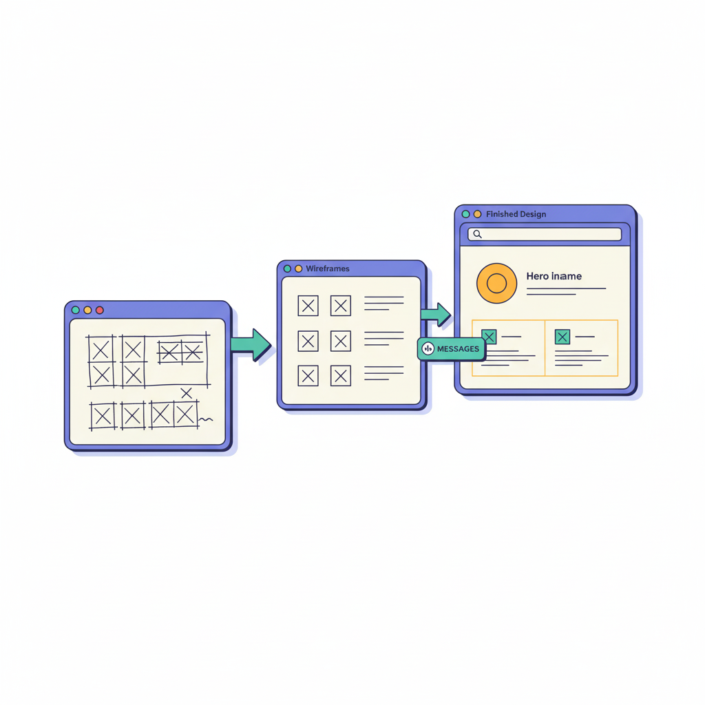 Web Design Process Explained in 7 Steps