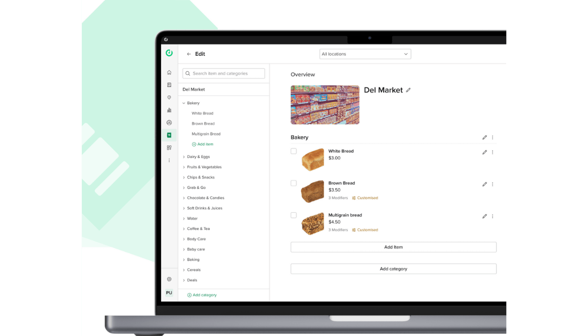 Deliverect Retail - Desktop Mockup