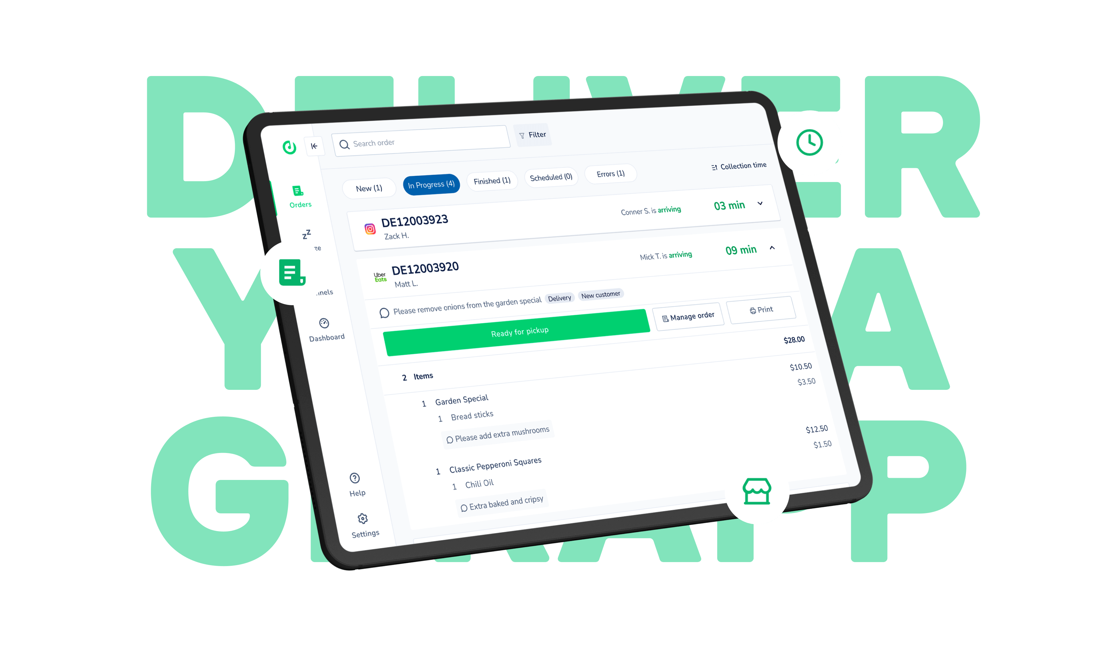 Deliverect - Delivery manager app