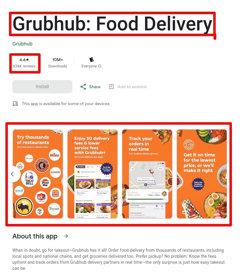 Deliverect-Grubhub food delivery on Google Play