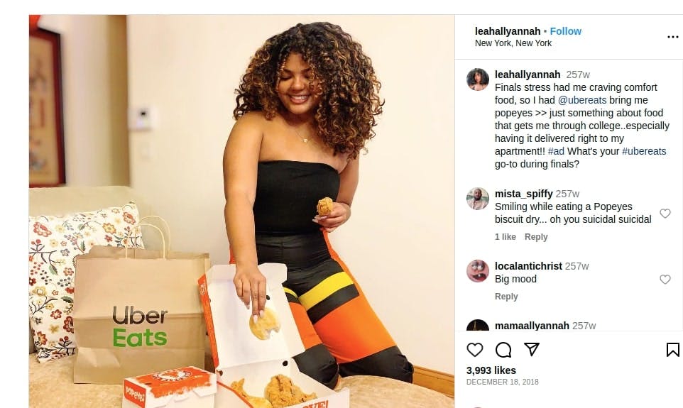 Deliverect-UberEats influencer marketing