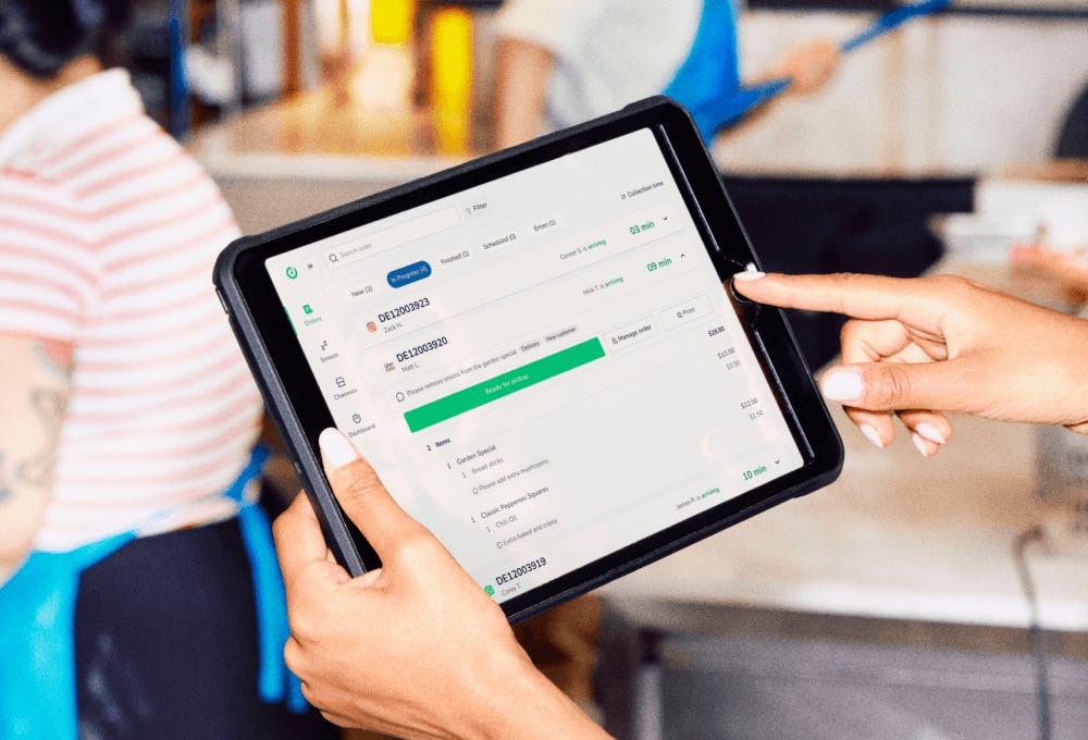 Deliverect Order Management Screen