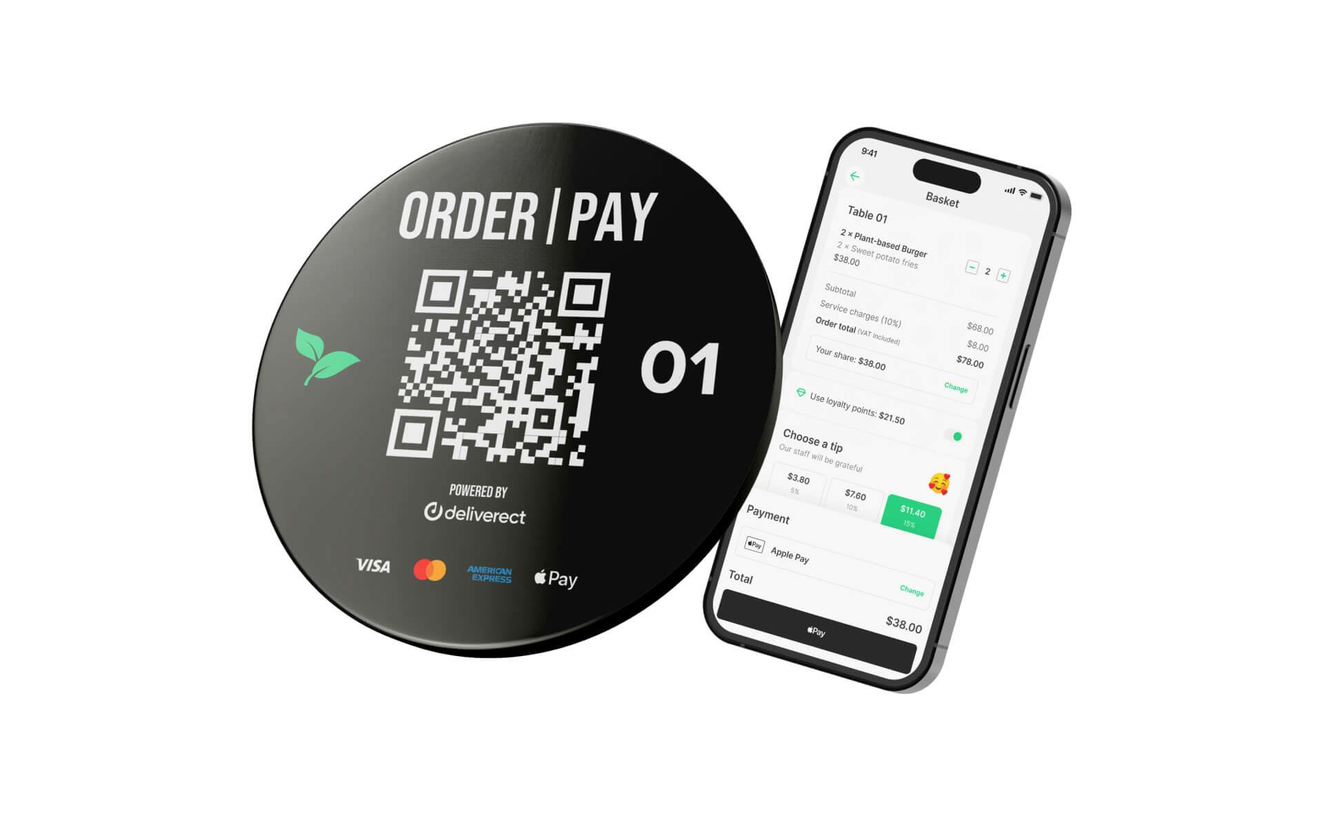 Deliverect Order and Pay