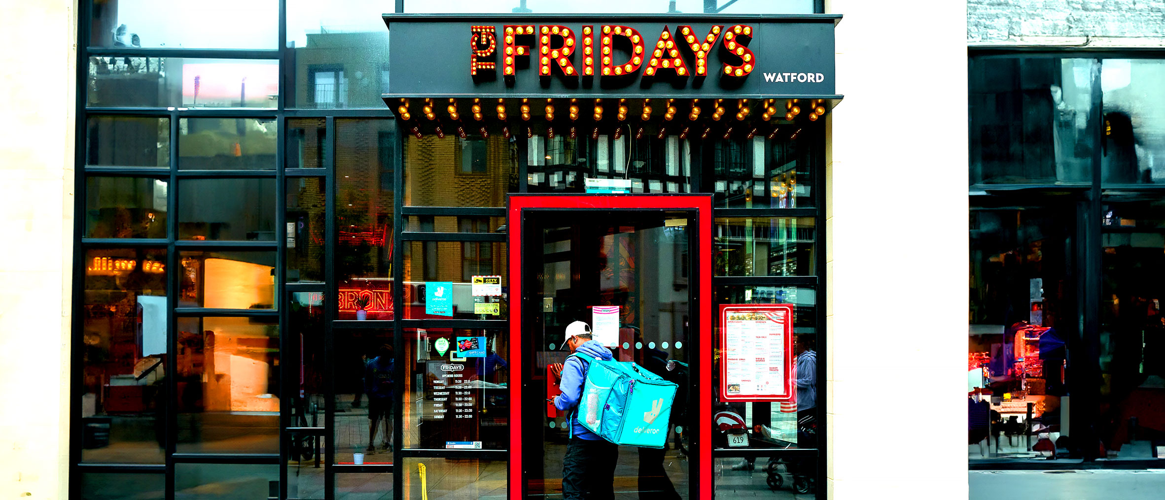 TGI-Fridays Deliverect storefront