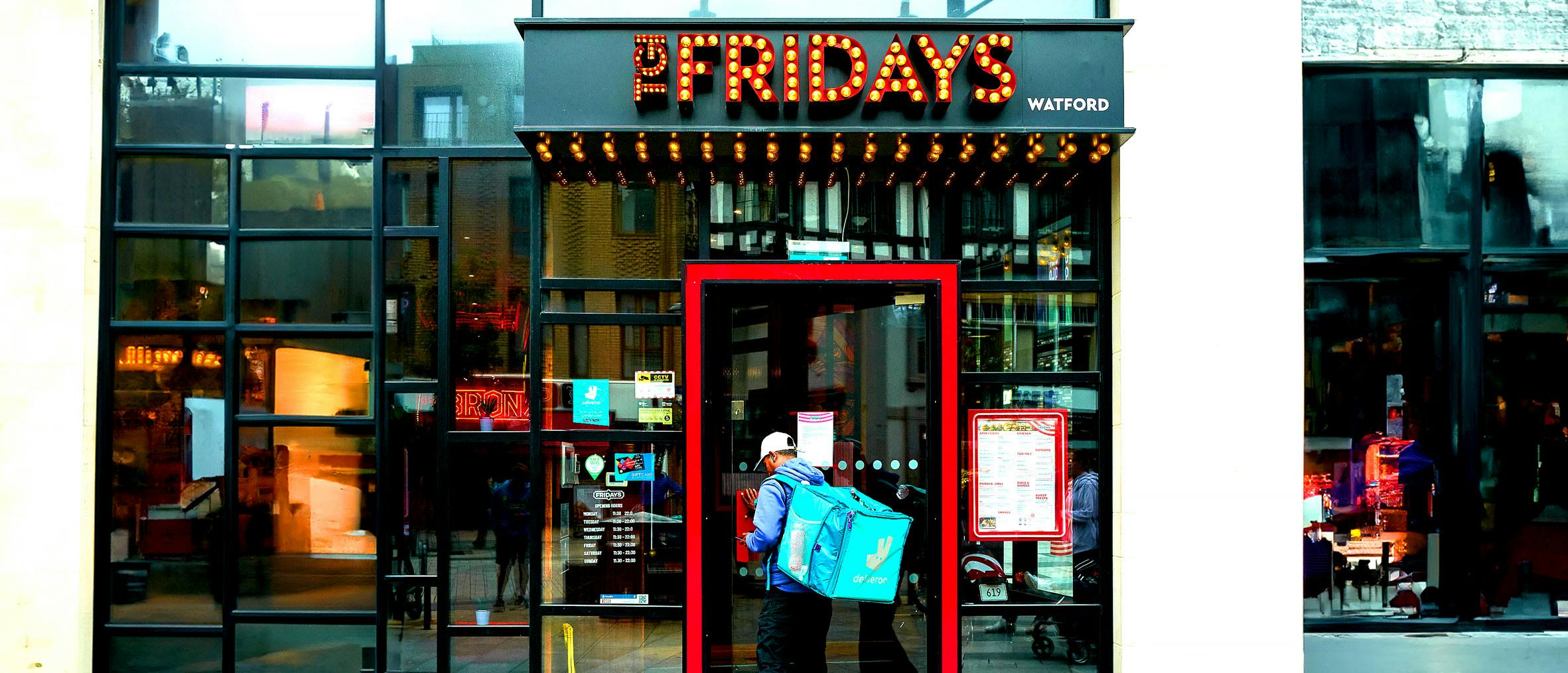 TGI-Fridays Deliverect storefront