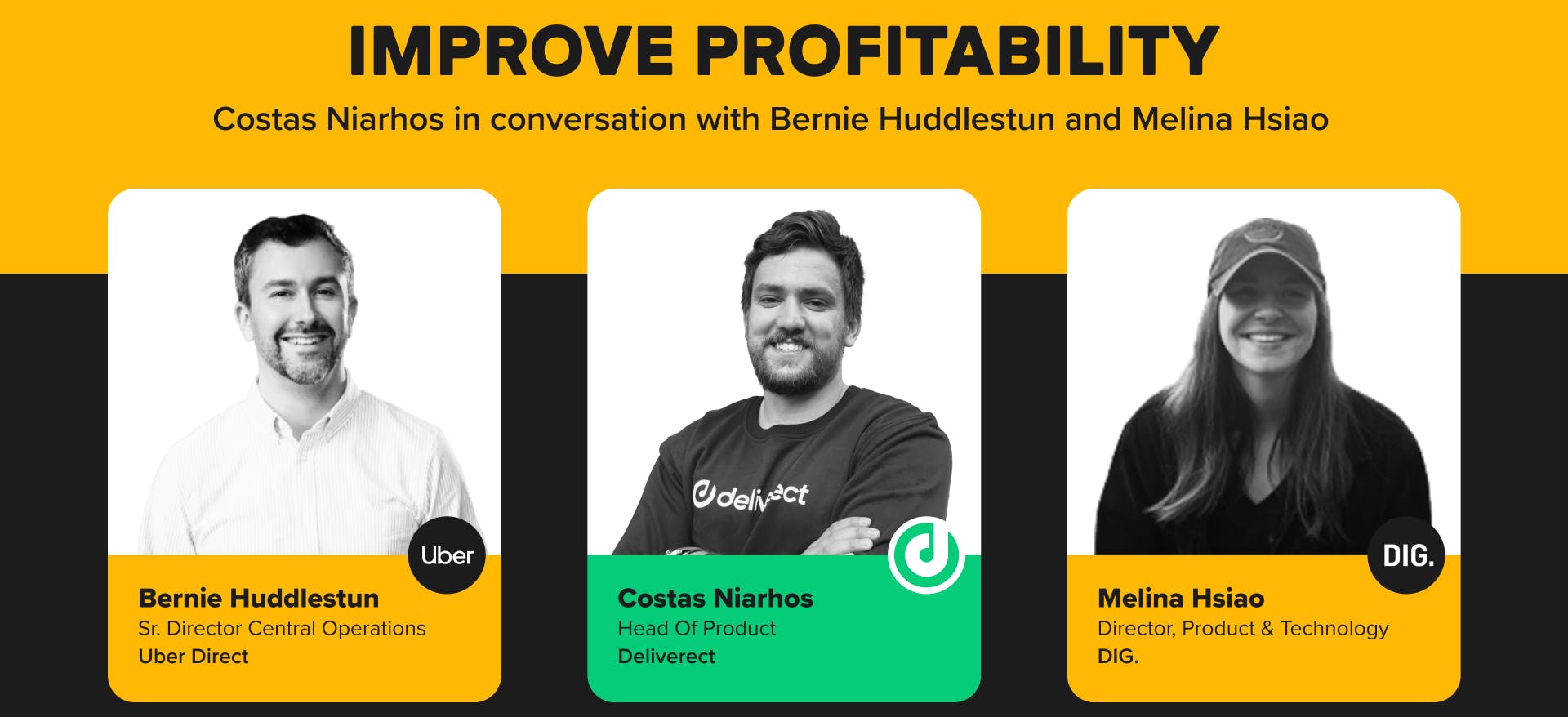 Improve profitability - Dish Up - Speakers