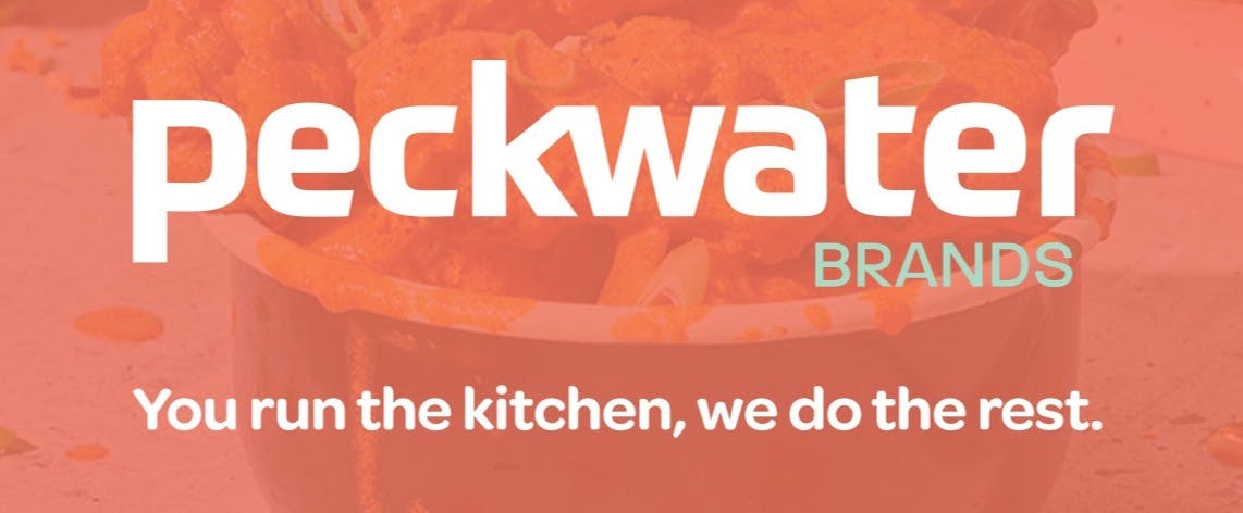 Peckwater - White Logo Orange