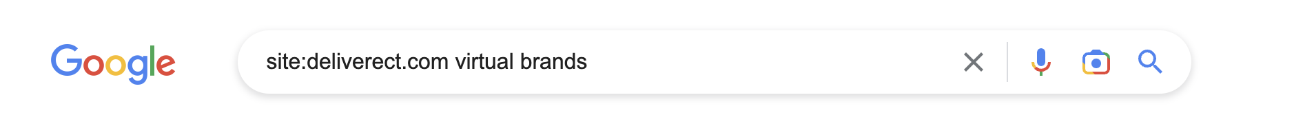 Deliverect Guest posting page — Google Search Operator example