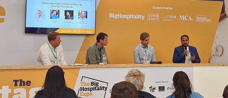 Virtual Brands UK Deliverect panel