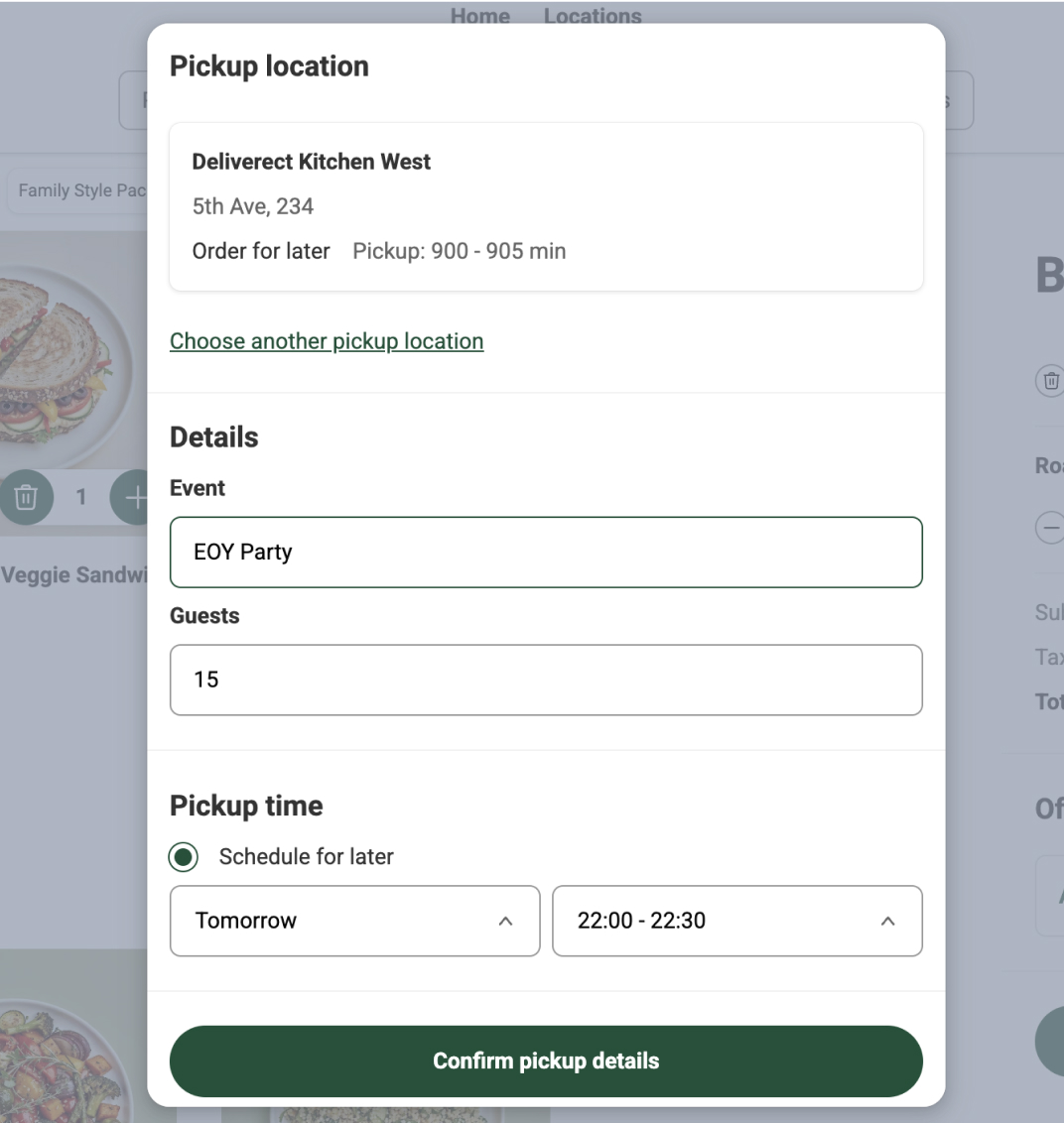 Deliverect Interface Deliverect US | Grow catering revenue while reducing labor costs