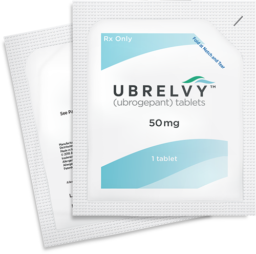 Ubrelvy 50mg Tablets Ubrelvy Tablet Sachet Image