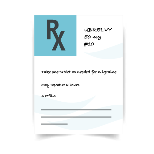 UBRELVY™ (ubrogepant) Dosing HCP