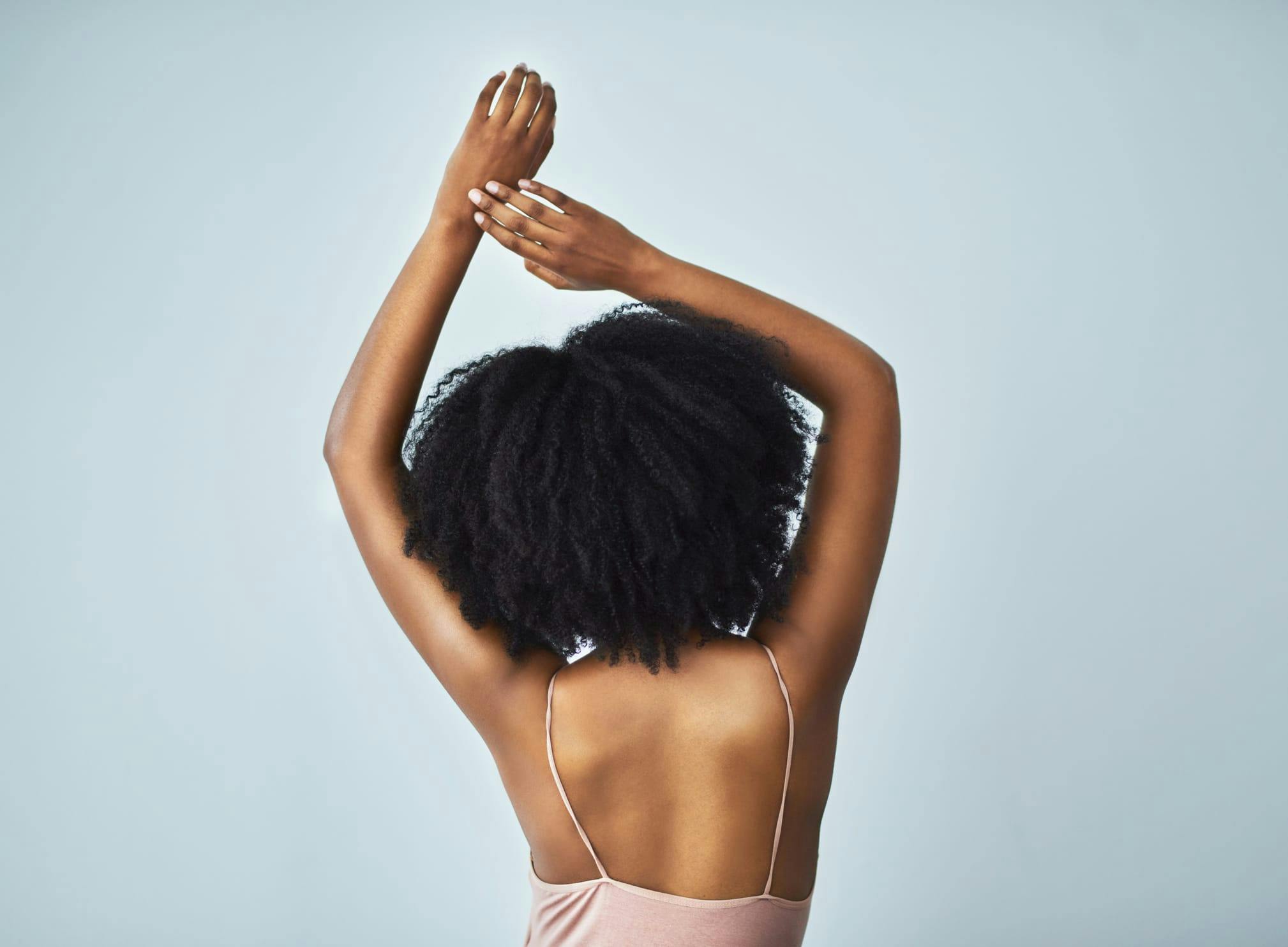 Woman's back