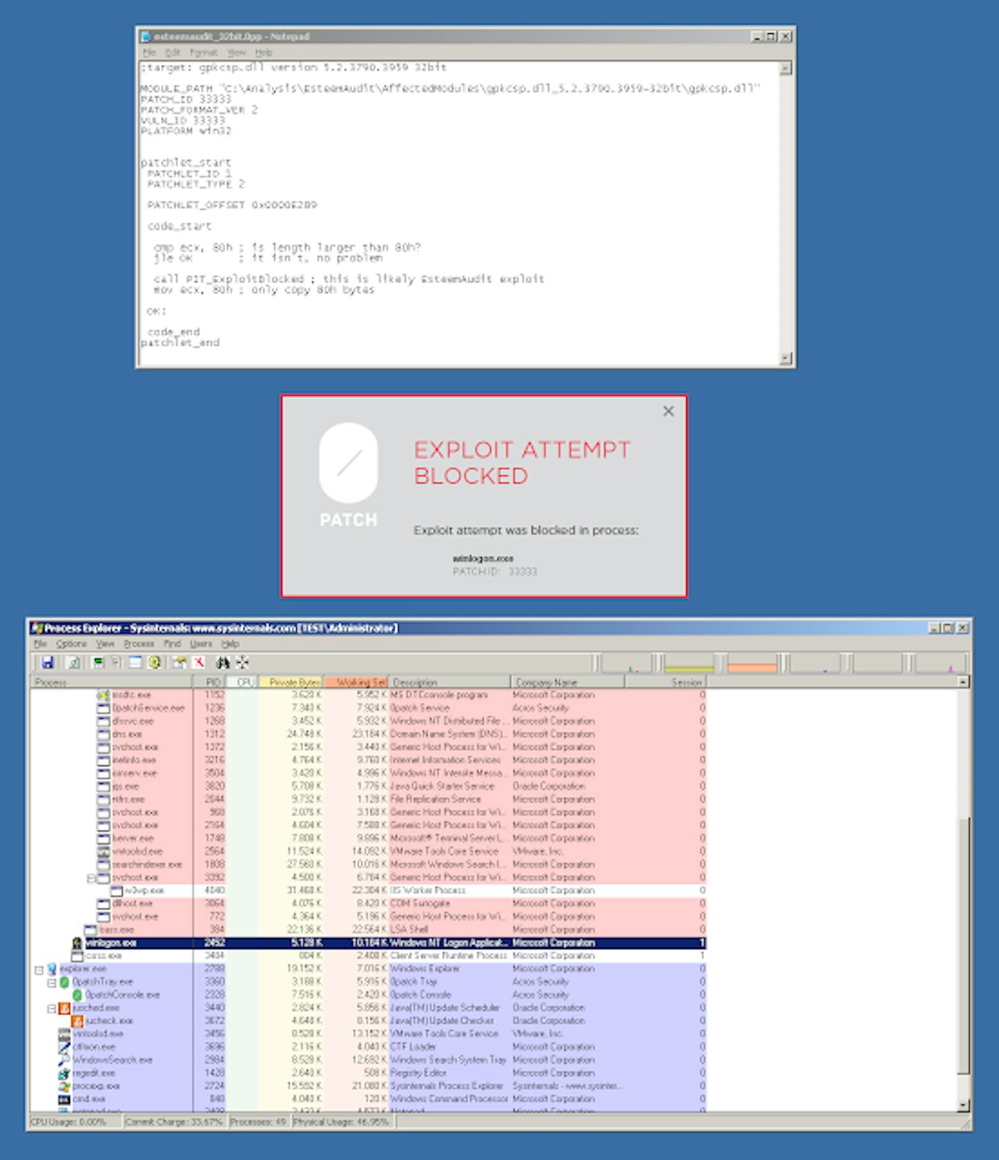 A Quick Analysis of Microsoft's ESTEEMAUDIT Patch