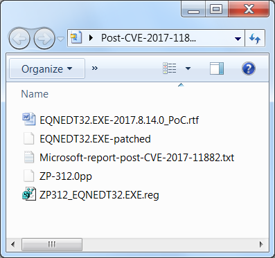 Our package for Microsoft
