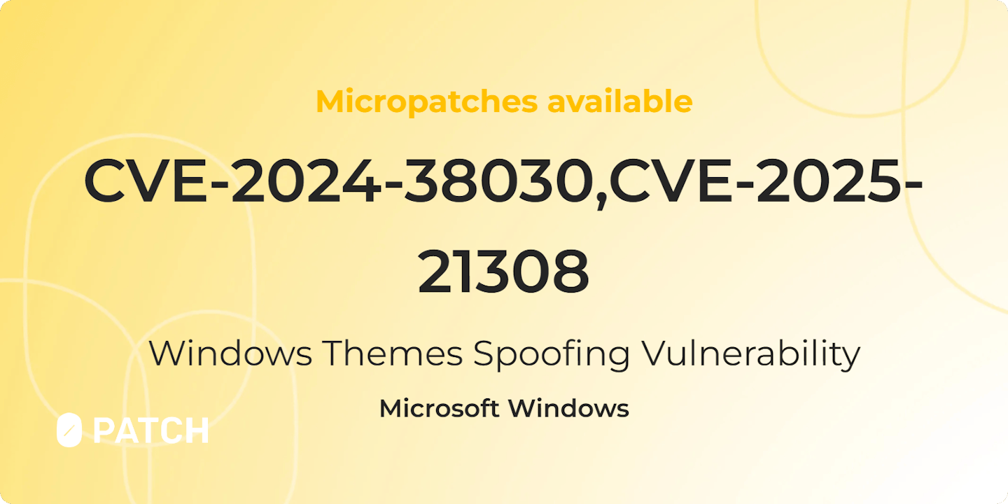 CVE-2024-38030, CVE-2025-21308