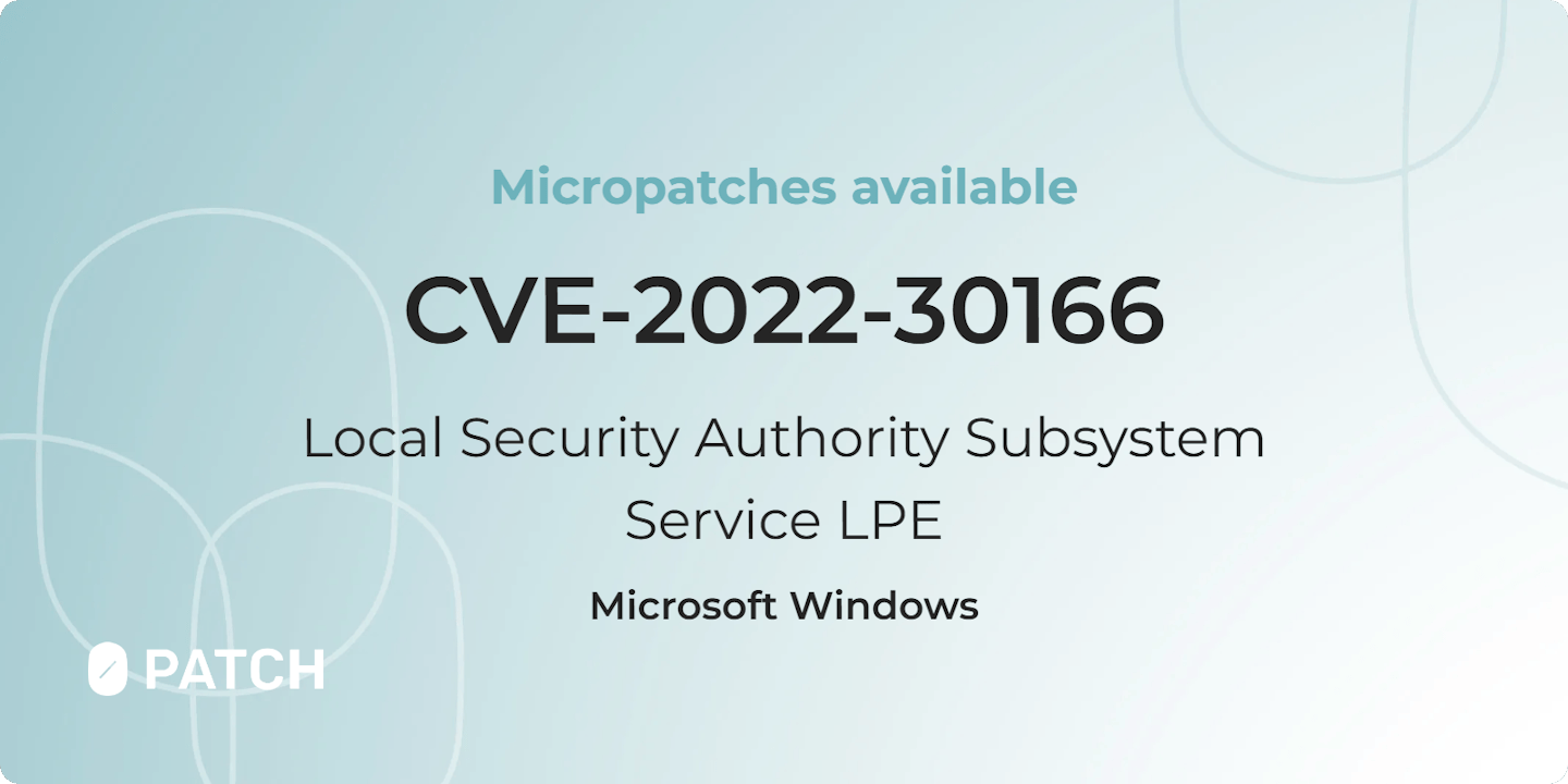 CVE-2022-30166