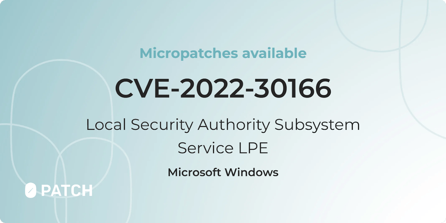 CVE-2022-30166