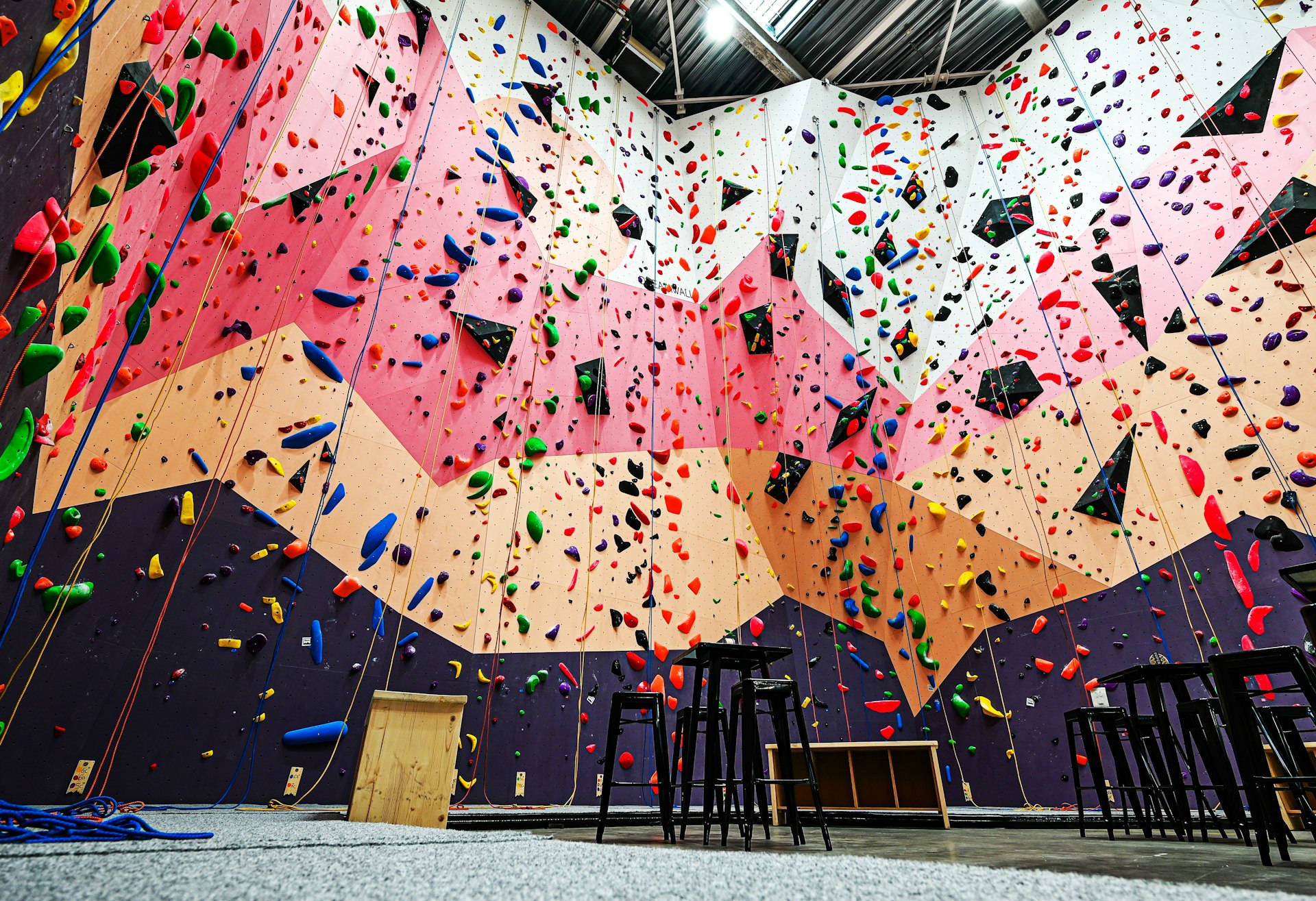 klimzaal pink peaks