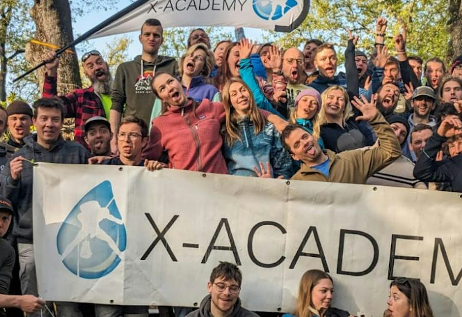 X-academy groepsfoto
