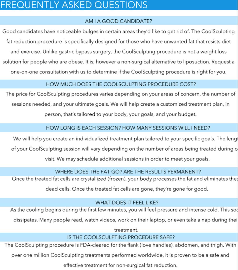 coolsculpting infographic