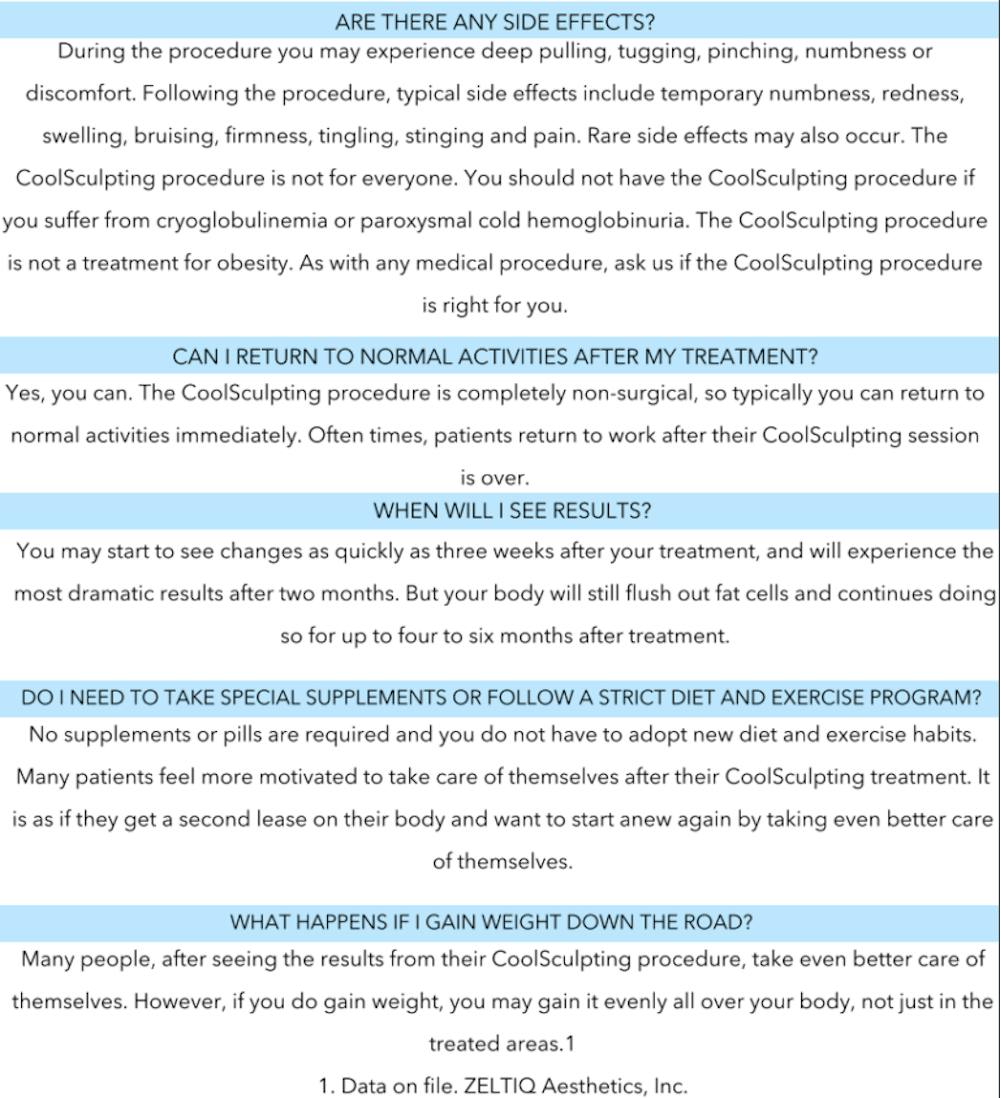 coolsculpting infographic