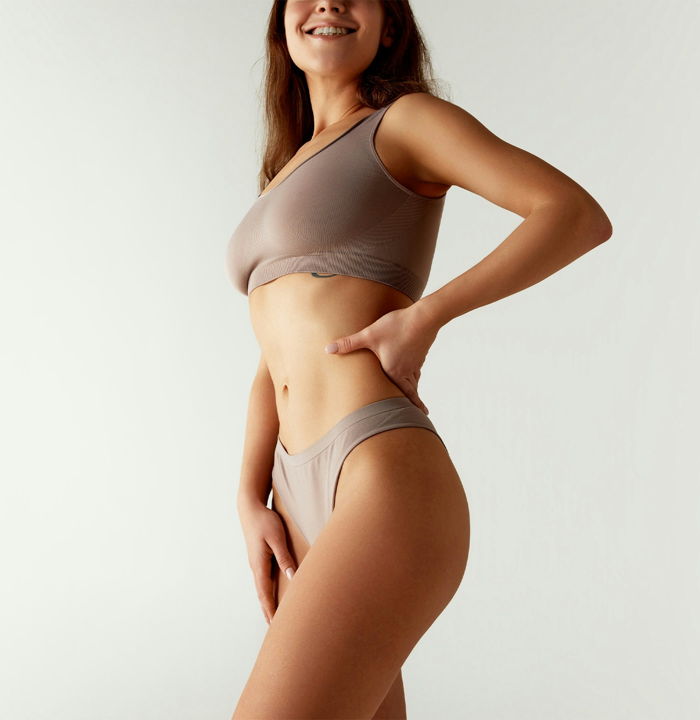 Woman with her hand on her hip