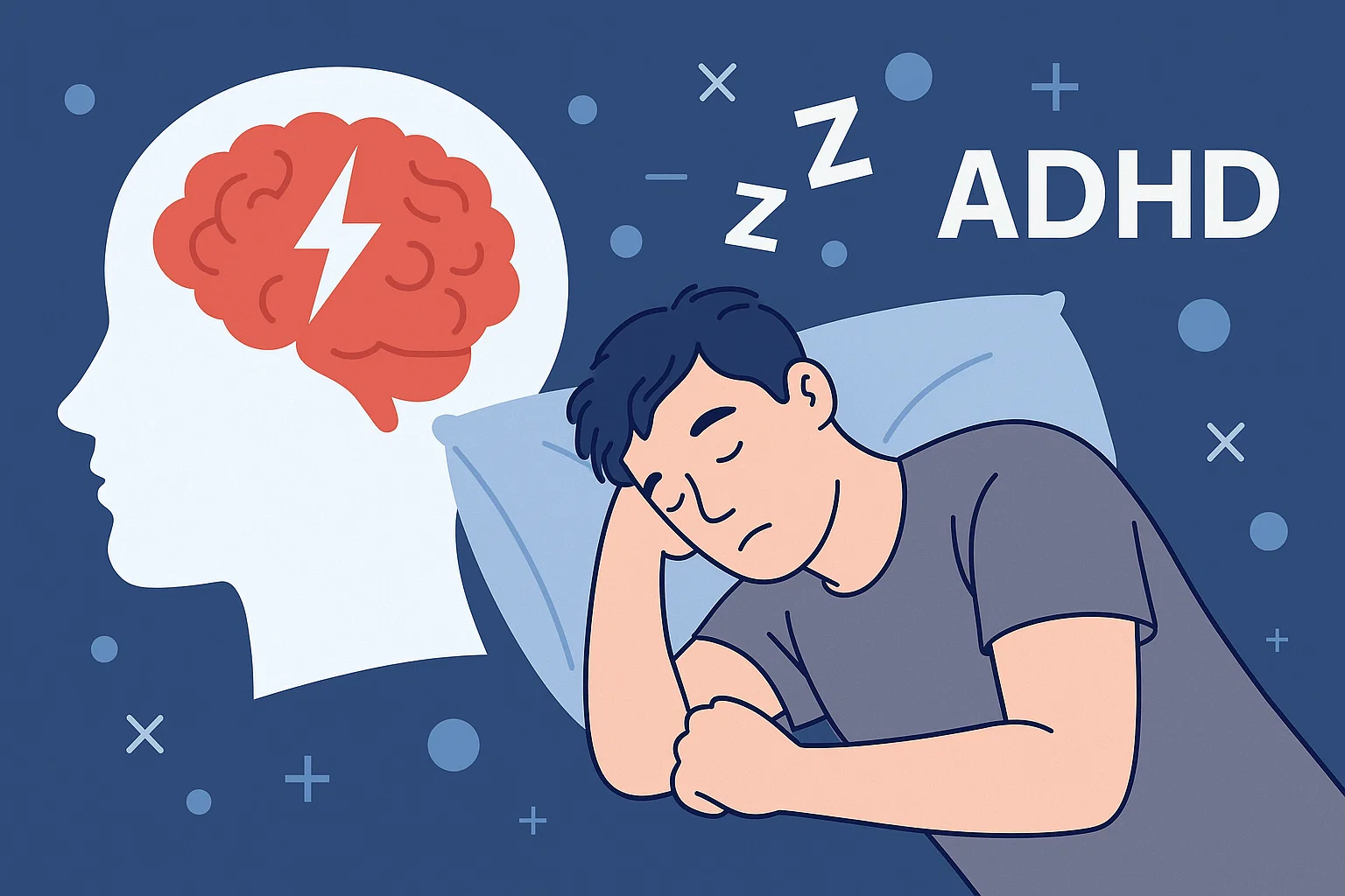 Dormir poignet plié et TDAH