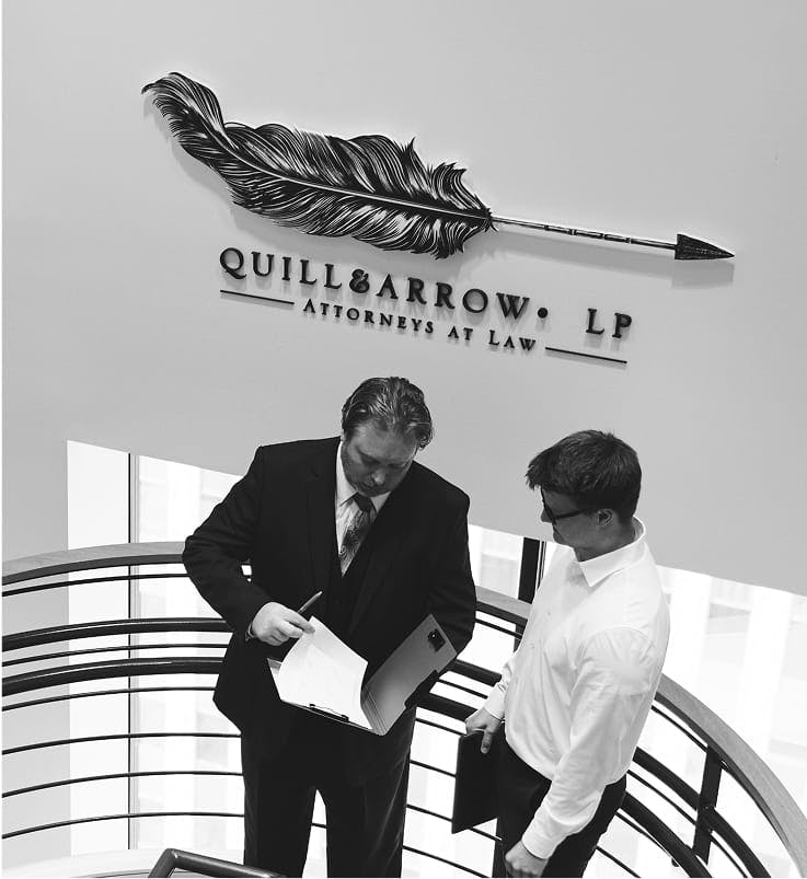 Nicholas Yowarski looking at paperwork