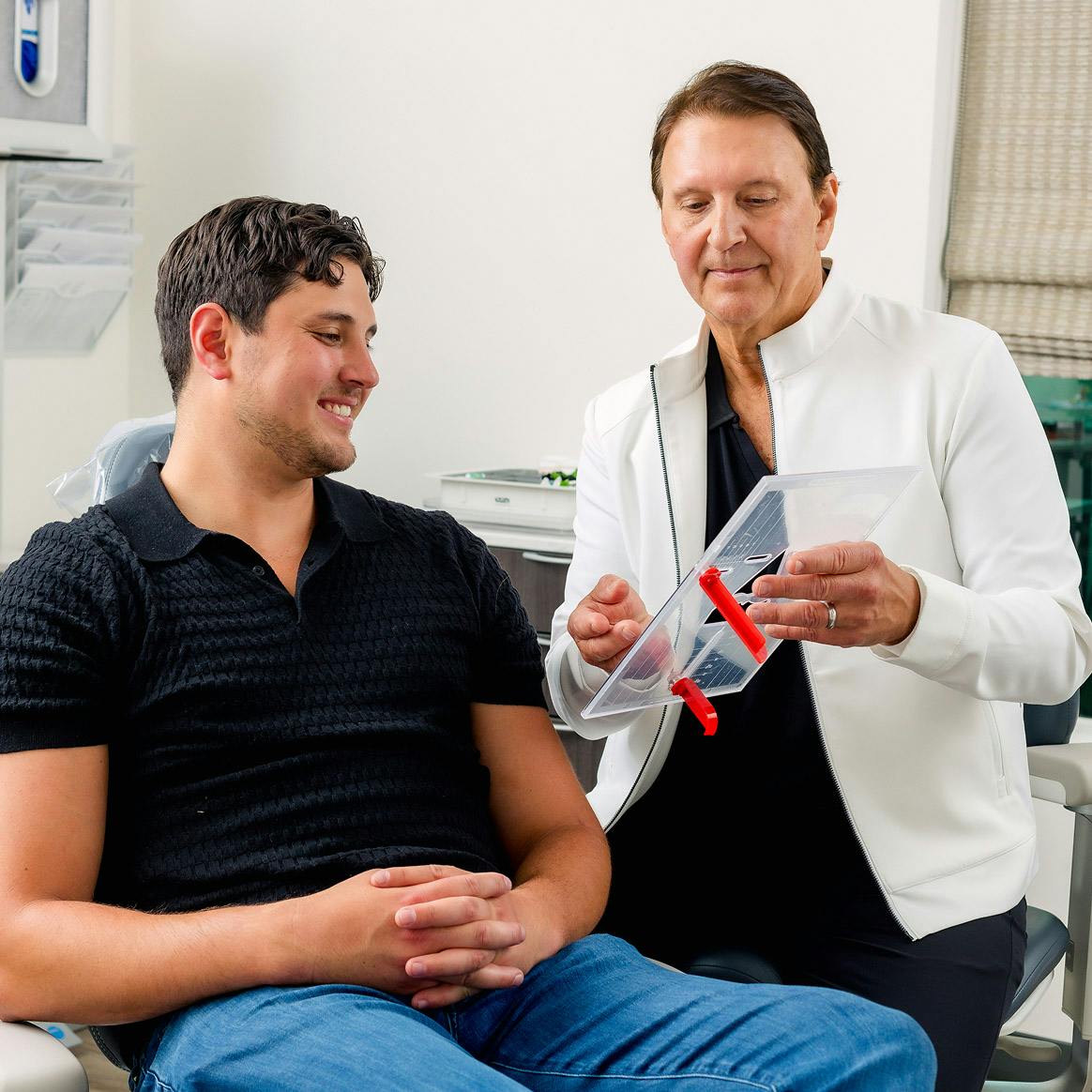 Dr. Rick with male client