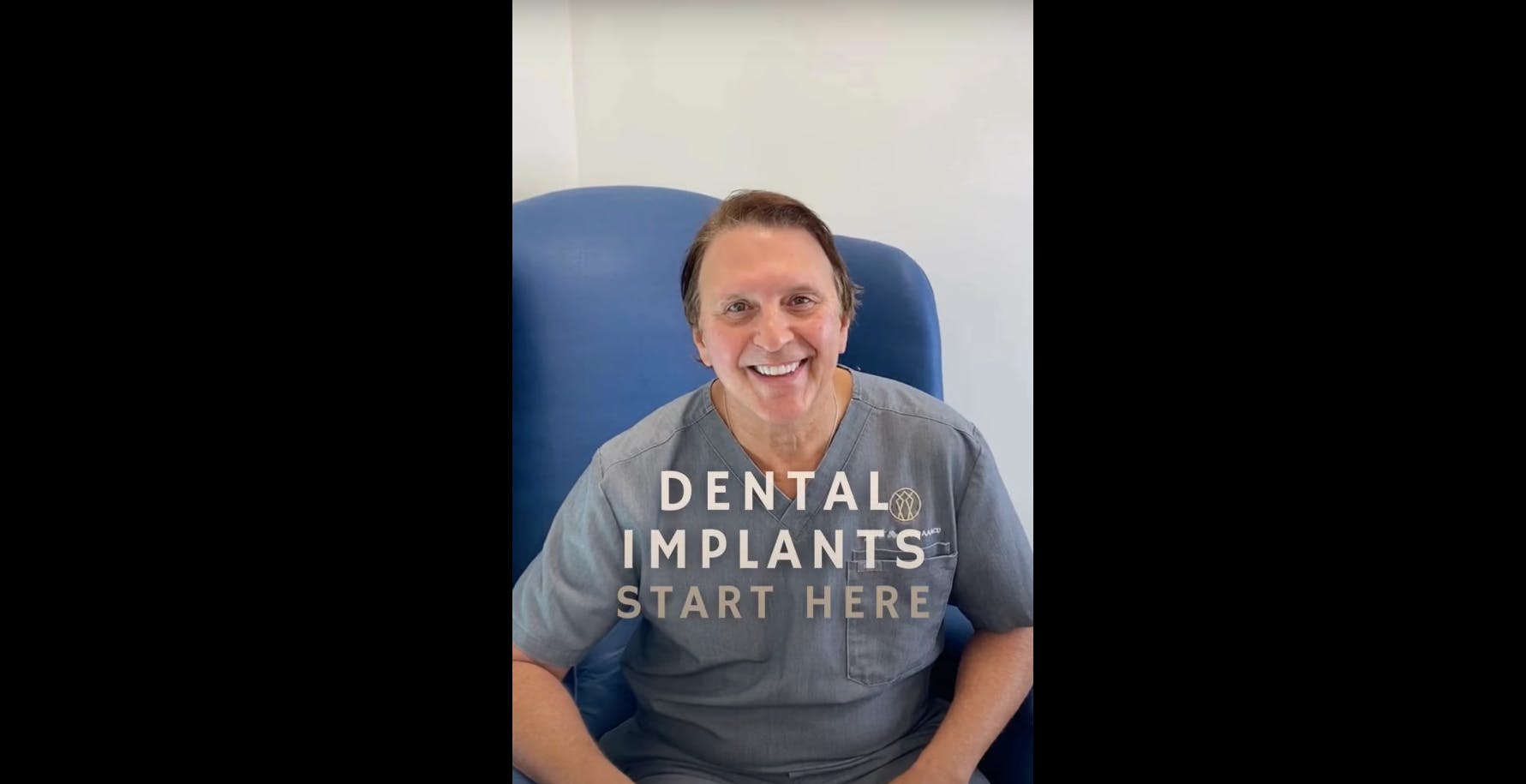 Dr. Rick explaining dental implants