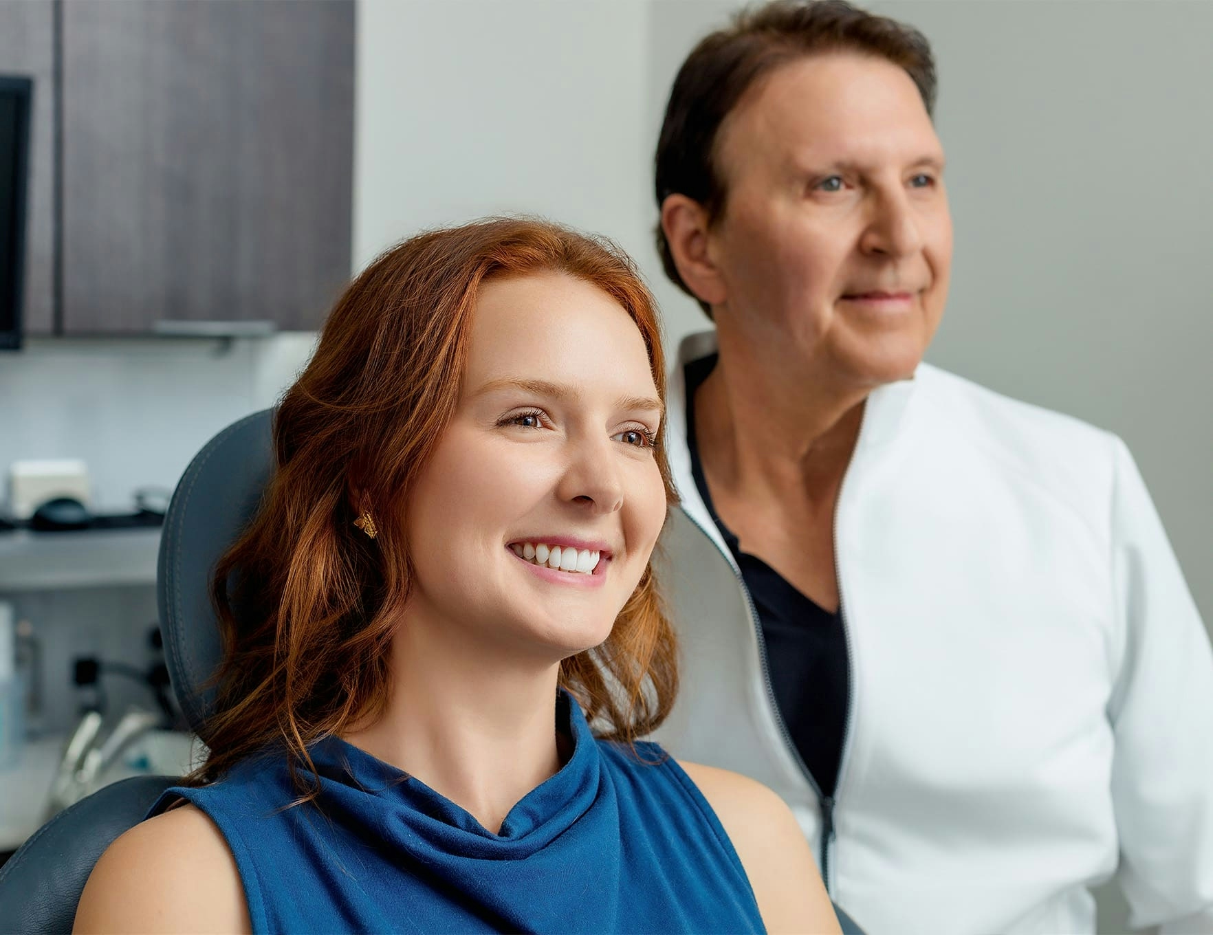 John Rink with female patient
