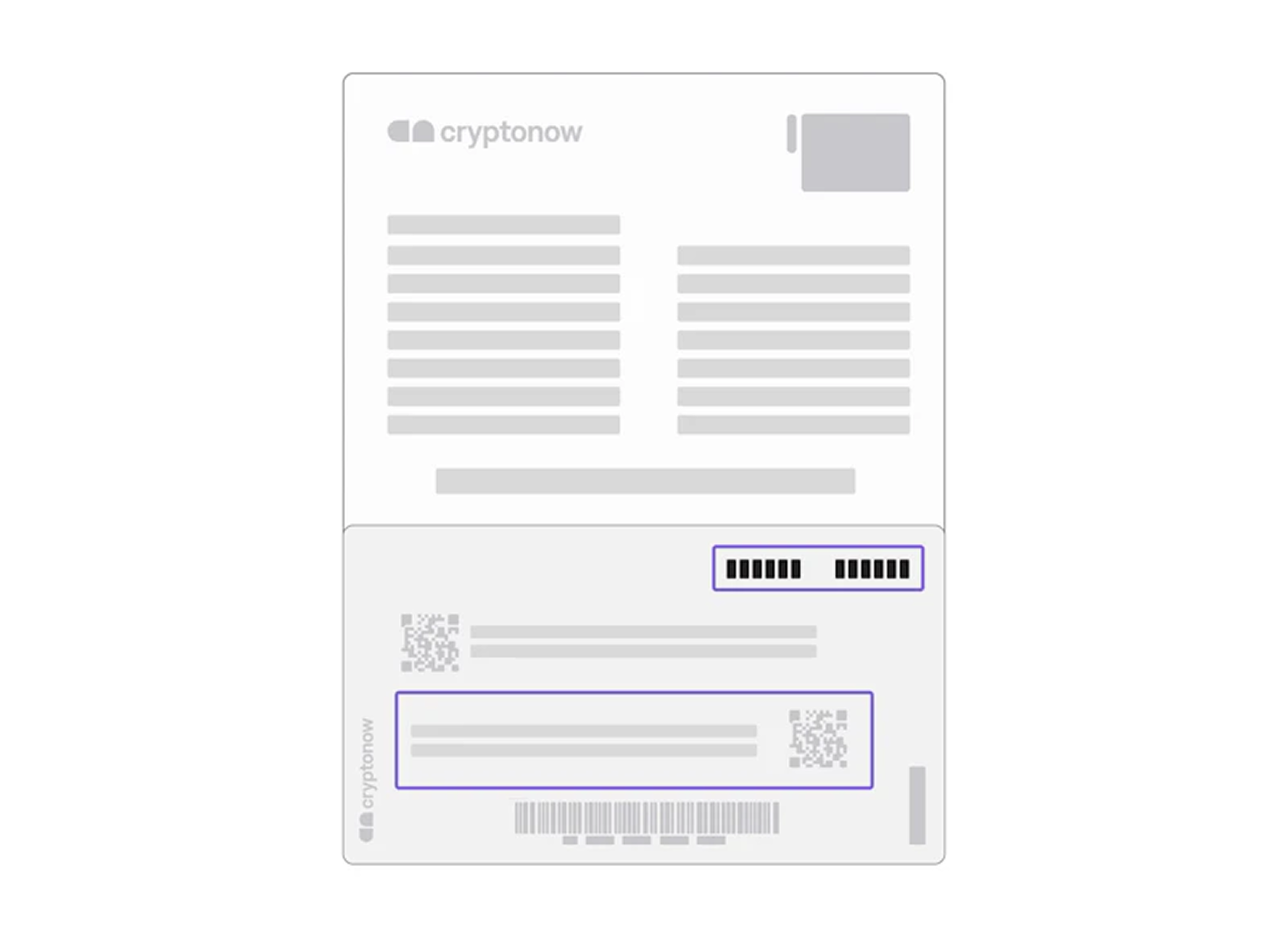 Cryptonow Gift Card Backsite