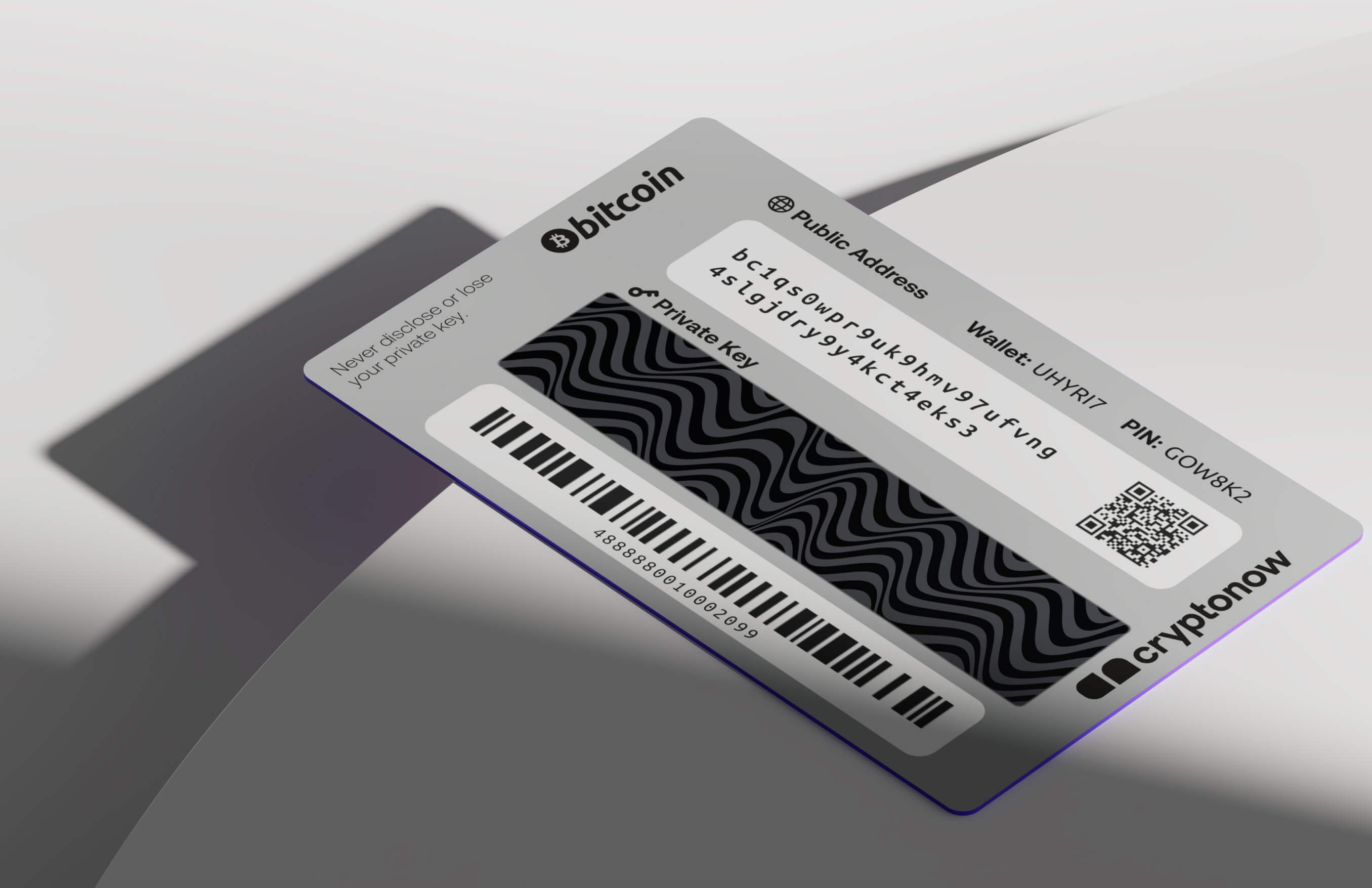 Cryptonow Wallet Rückseite