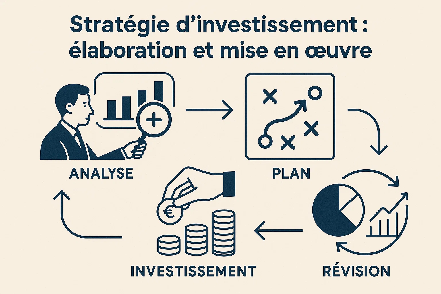Stratégie d’investissement : élaboration et mise en œuvre