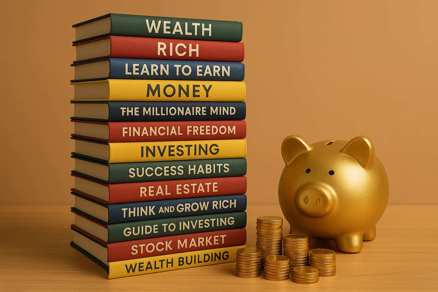 19 livres pour devenir riche à travers la lecture