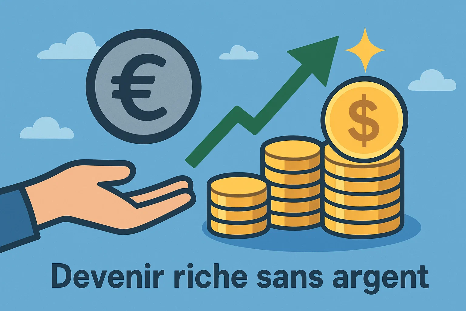Devenir riche sans argent : réussir à partir de zéro