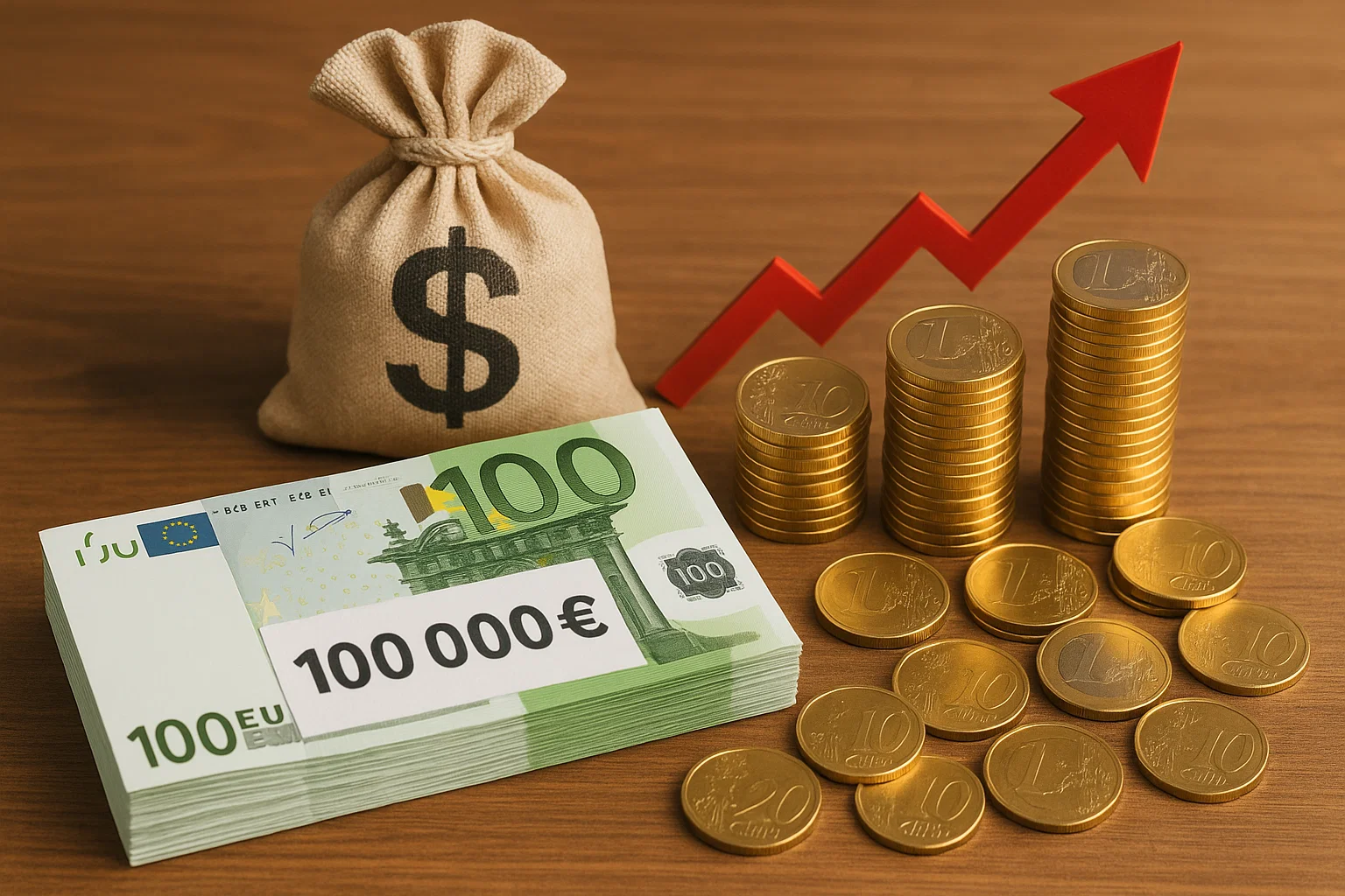 Devenir riche avec 100000 euros : les stratégies gagnantes