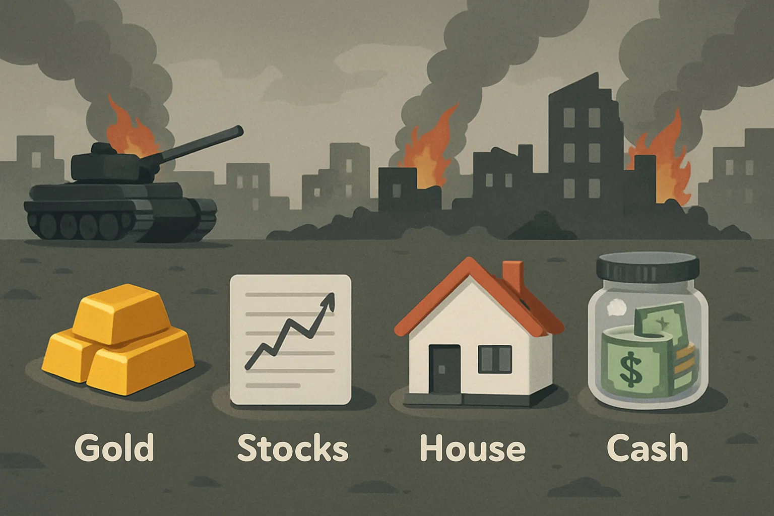 Dans quoi investir en temps de guerre ?