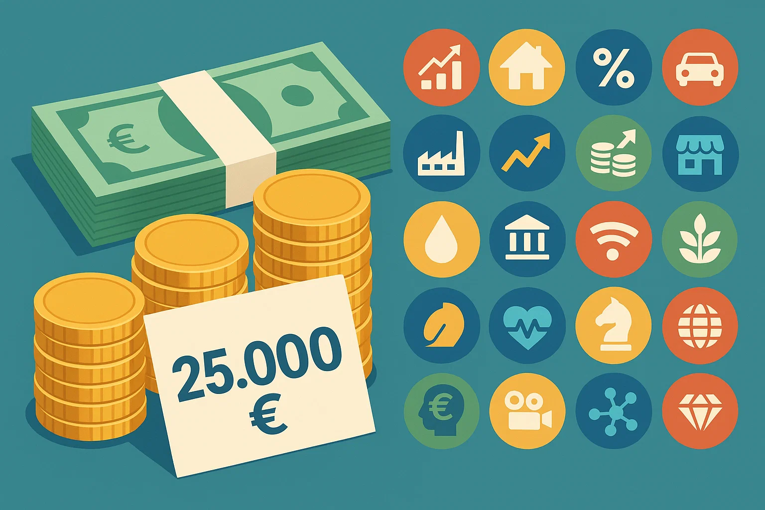 Investir 25000 euros